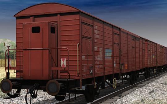 Screenshot z Trainz 2019 DLC - CFR Marfa Gbs⁄Gbgs freight car pack Screenshot z Trainz 2019 DLC - CFR Marfa Gbs⁄Gbgs freight car pack