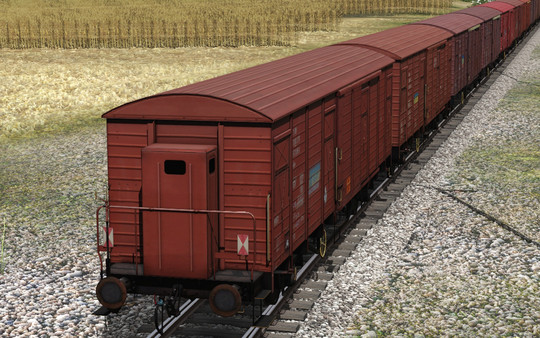 Trainz 2019 DLC - CFR Marfa Gbs/Gbgs freight car pack