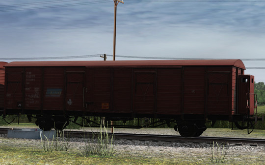 Trainz 2019 DLC - CFR Marfa Gbs/Gbgs freight car pack