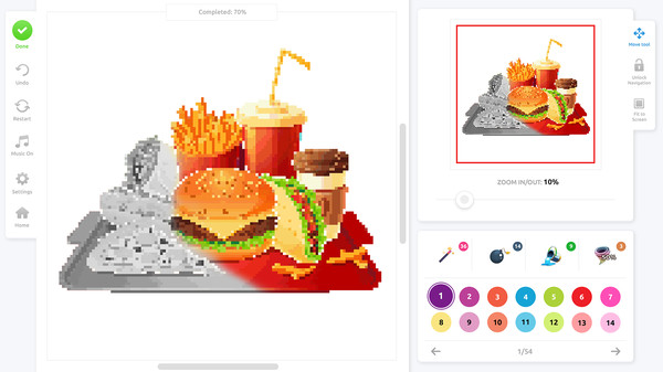 Pixel Art Coloring Book - Full Version screenshot 8