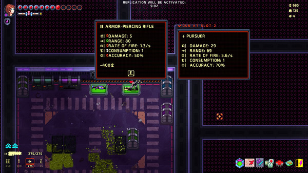 Screenshot z REPLIKATOR