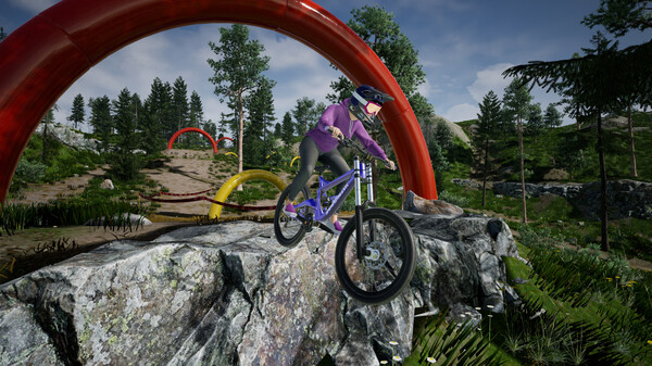 Screenshot z DownhillVR