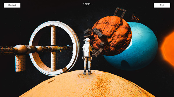 Screenshot z Gravity run