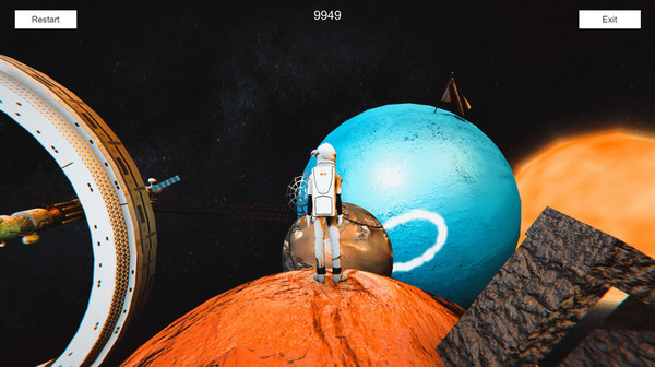 Screenshot z Gravity run