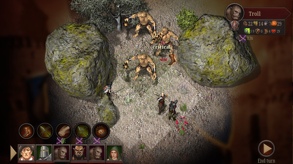 Screenshot z The Lost King of Avallon