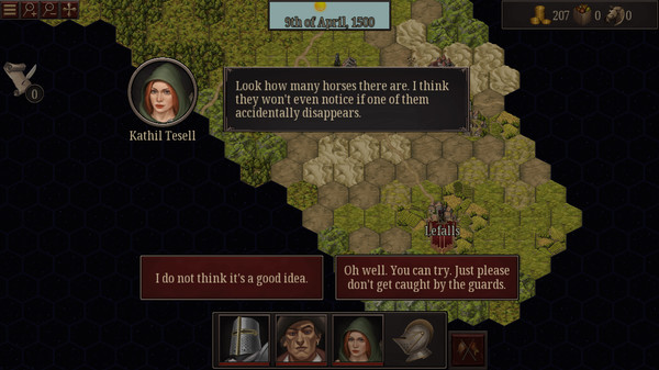 Screenshot z The Lost King of Avallon