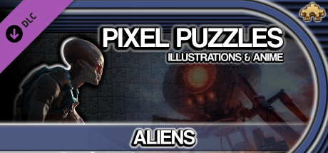 Pixel Puzzles Illustrations & Anime - Jigsaw Pack: Aliens product image