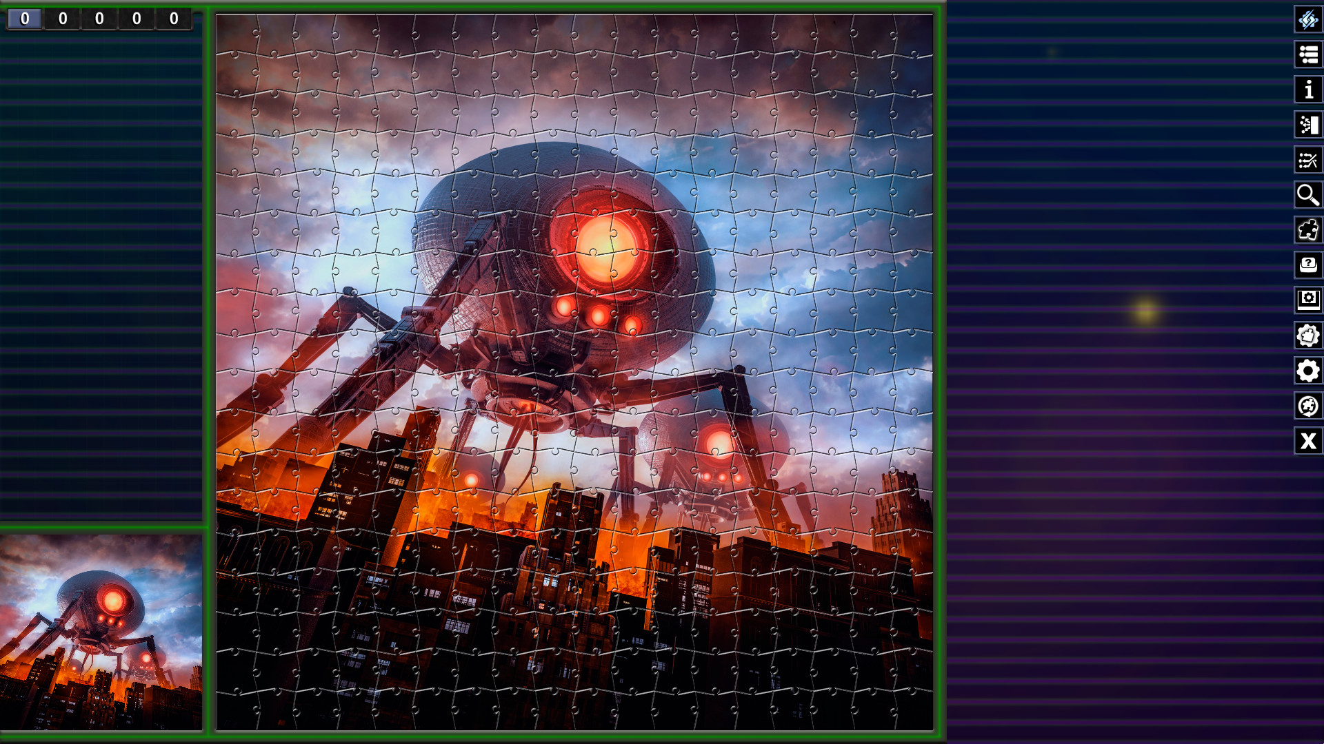Pixel Puzzles Illustrations & Anime - Jigsaw Pack: Aliens Featured Screenshot #1