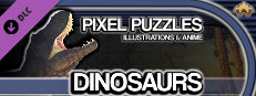Pixel Puzzles Illustrations & Anime - Jigsaw Pack: Dinosaurs Small Capsule Image