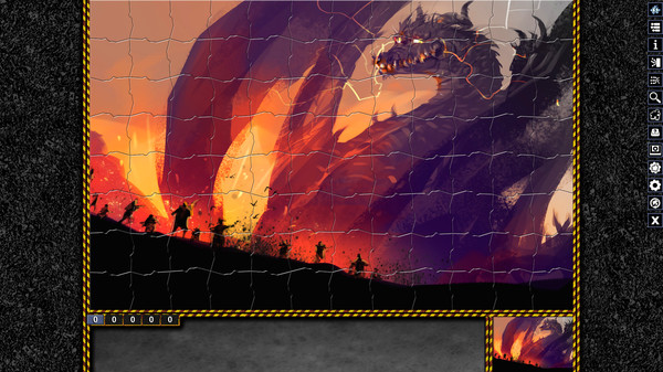 Pixel Puzzles Illustrations & Anime - Jigsaw Pack: Dragons 2