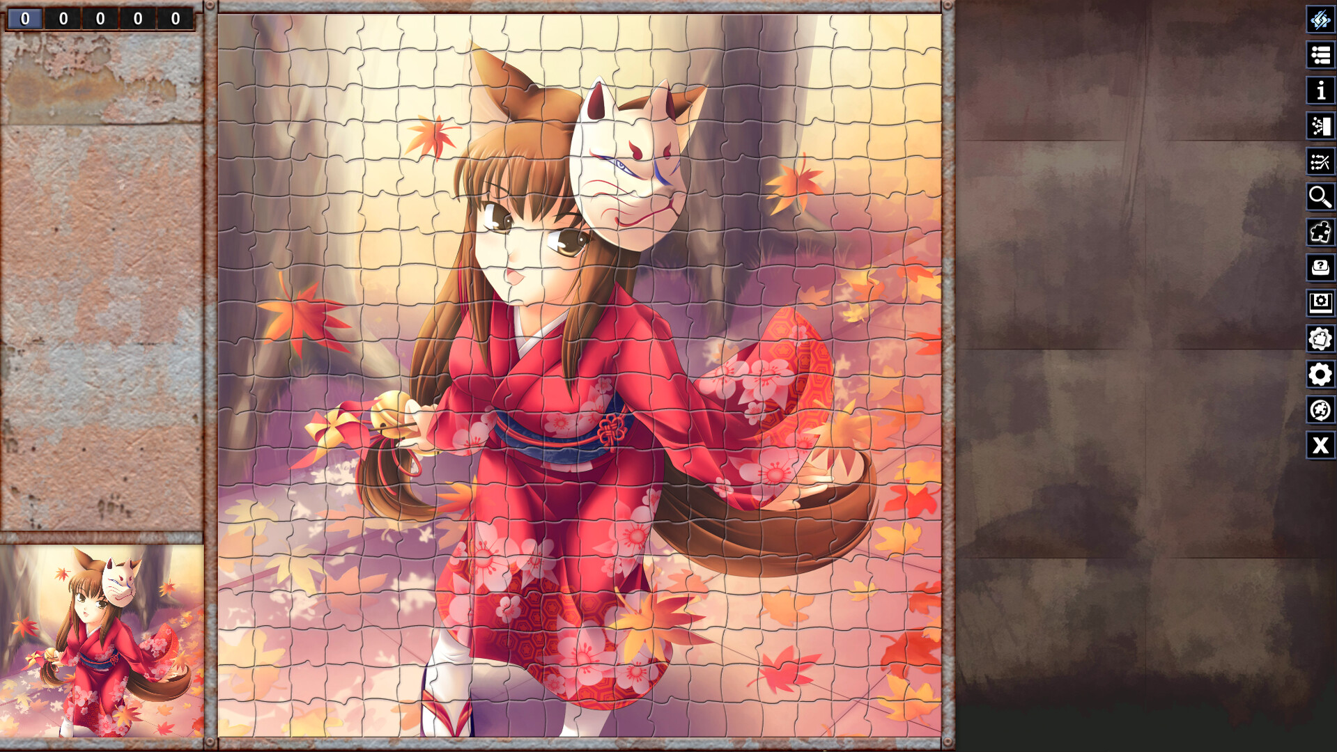 Pixel Puzzles Illustrations & Anime - Jigsaw Pack: Geishas Featured Screenshot #1