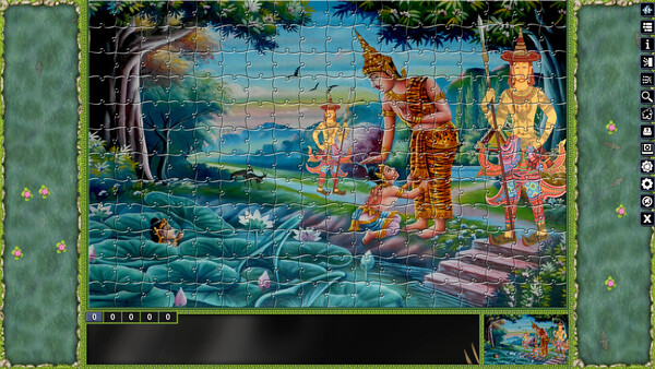 Pixel Puzzles Illustrations & Anime - Jigsaw Pack: Thai Paintings