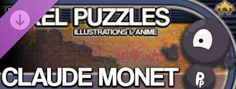 Pixel Puzzles Illustrations & Anime: Claude Monet cover art