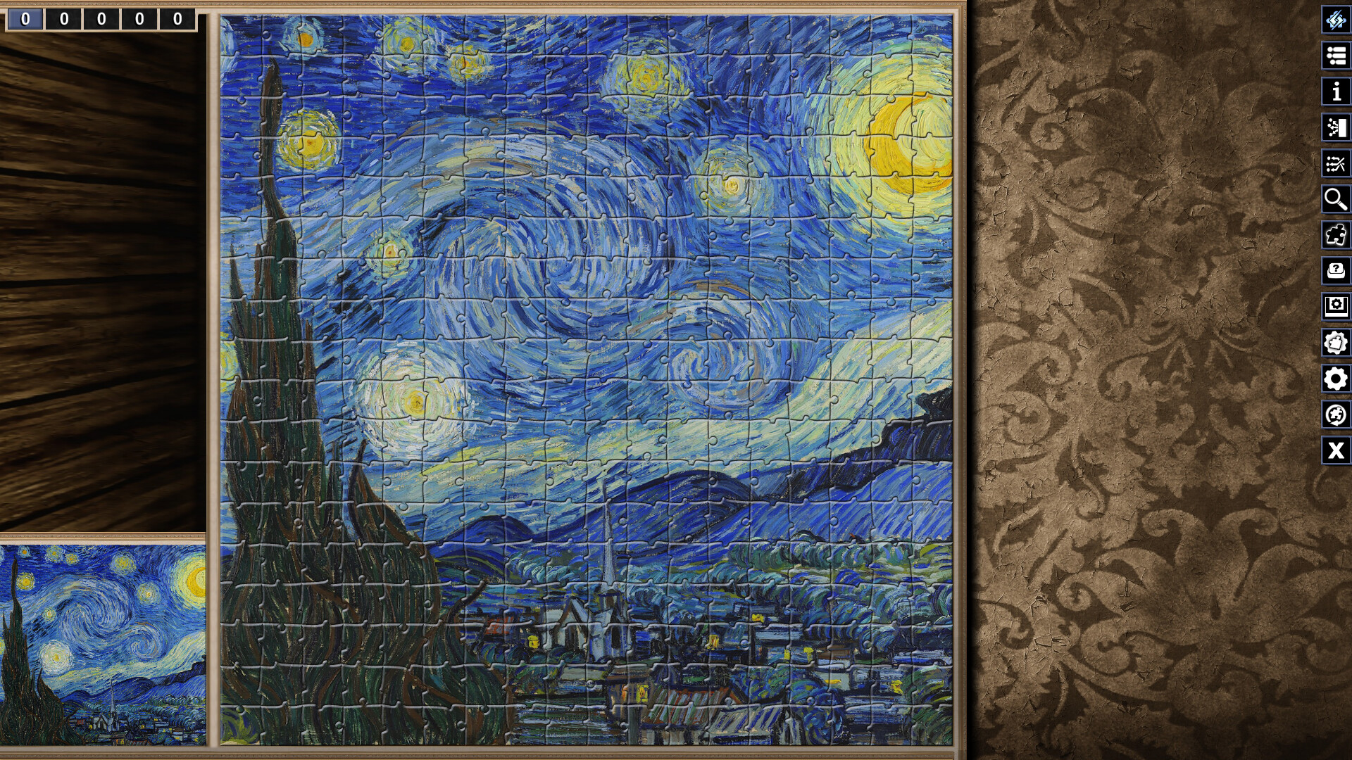 Pixel Puzzles Illustrations & Anime - Jigsaw Pack: Van Gogh Featured Screenshot #1