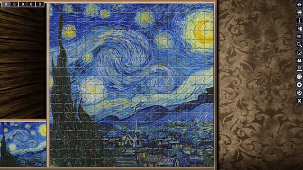 Pixel Puzzles Illustrations & Anime - Jigsaw Pack: Van Gogh