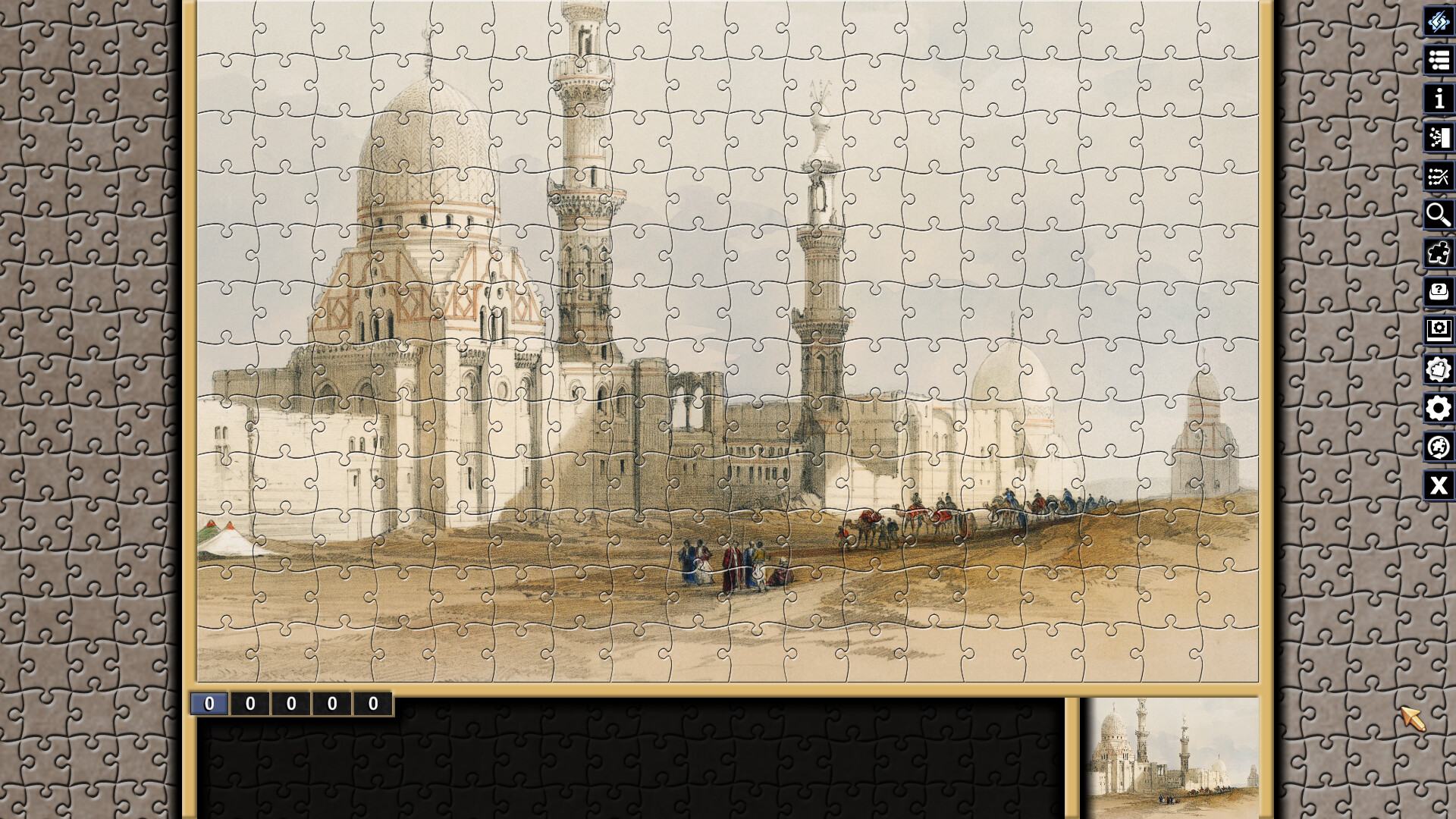 Pixel Puzzles Illustrations & Anime - Jigsaw Pack: Egypt Featured Screenshot #1