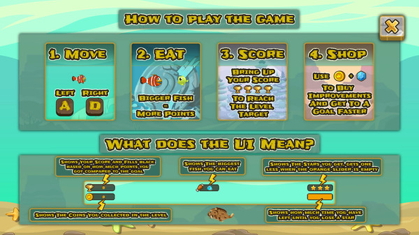 Screenshot z Fish Feast