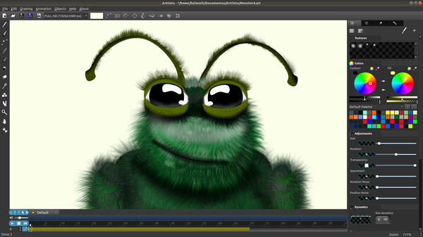 Screenshot z Arttista Screenshot z Arttista