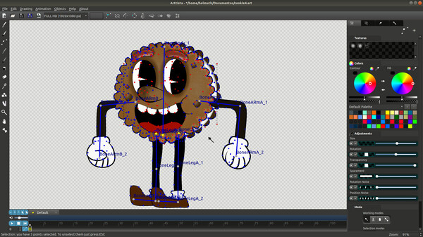 Screenshot z Arttista Screenshot z Arttista