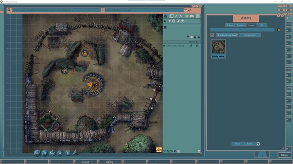 Fantasy Grounds - FG Goblin Camp Map Pack