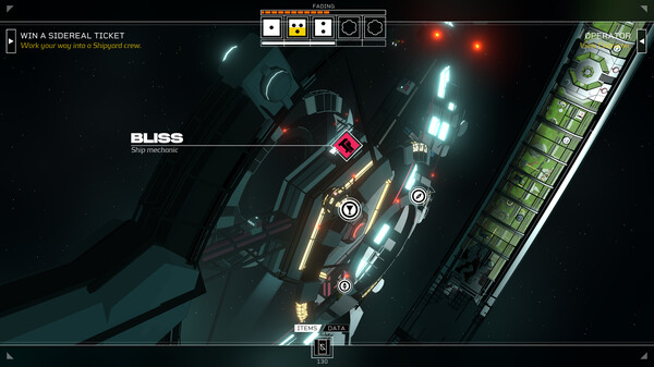 Screenshot z Citizen Sleeper