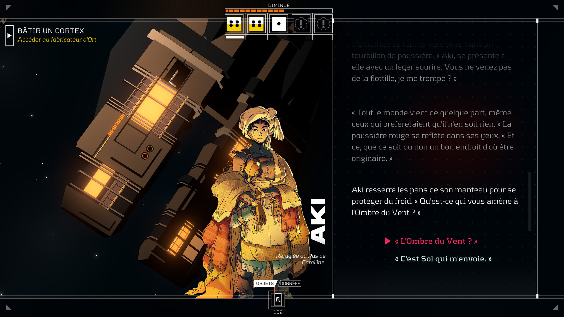 Screenshot Citizen Sleeper