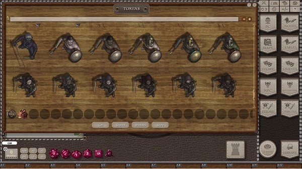 Fantasy Grounds - Jans Token Pack 23 - Thugs and Thieves