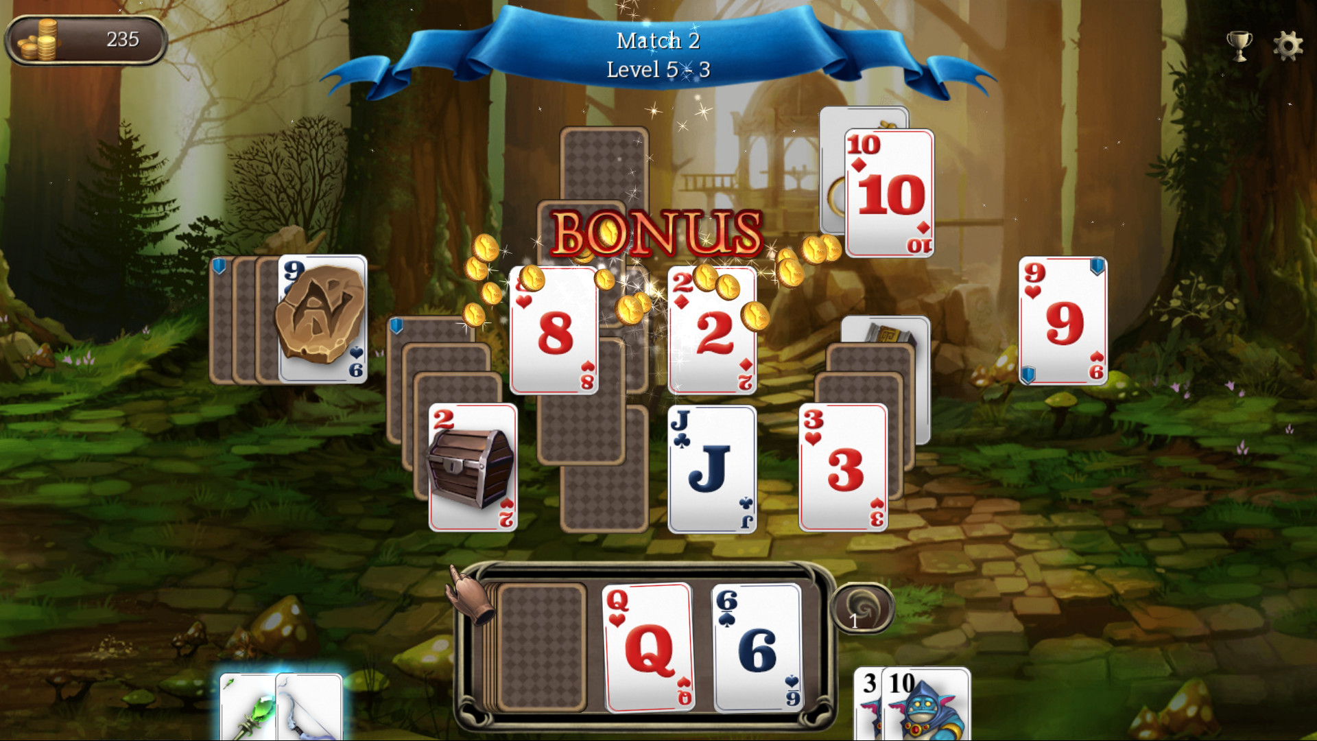 #2. Ember Knight Solitaire (Steam) Podle: The Revills Games