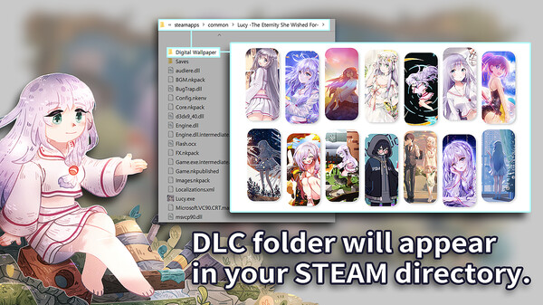Lucy -The Eternity She Wished For- Wallpaper Pack