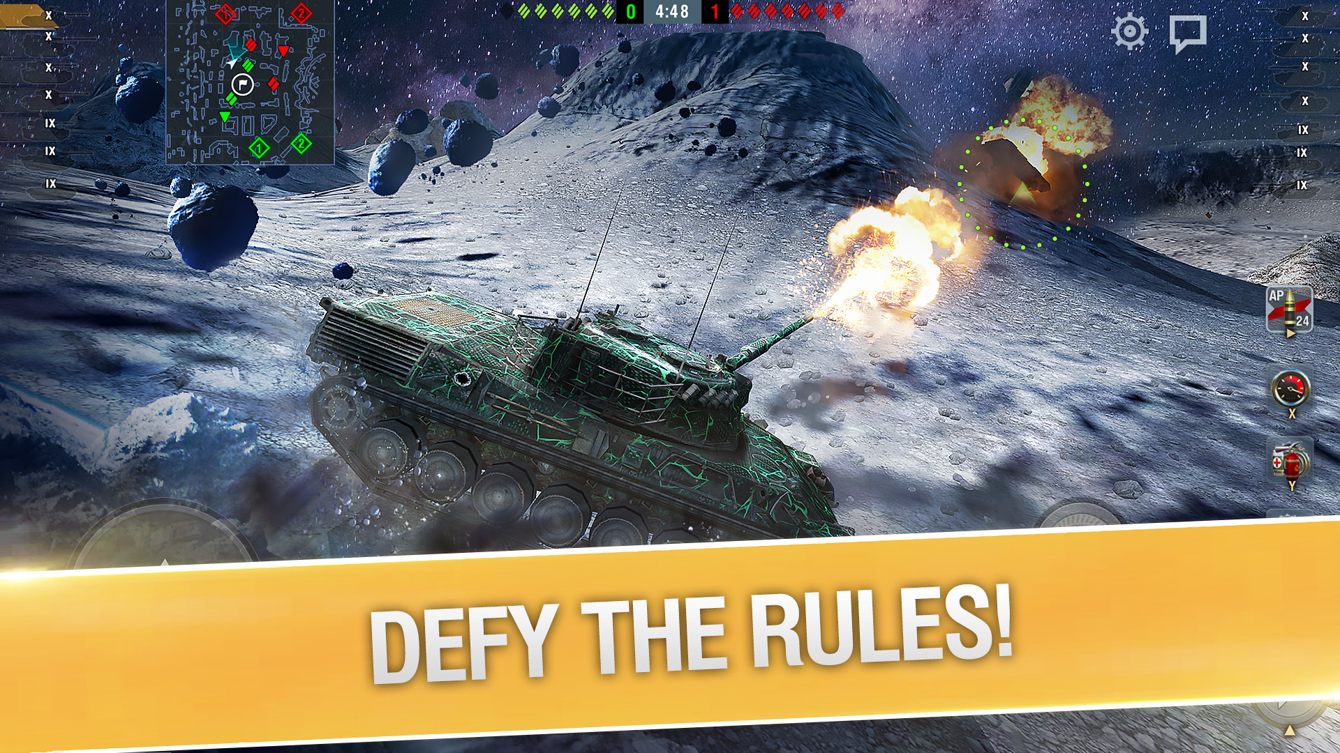 World of Tanks Blitz - Space Pack Featured Screenshot #1