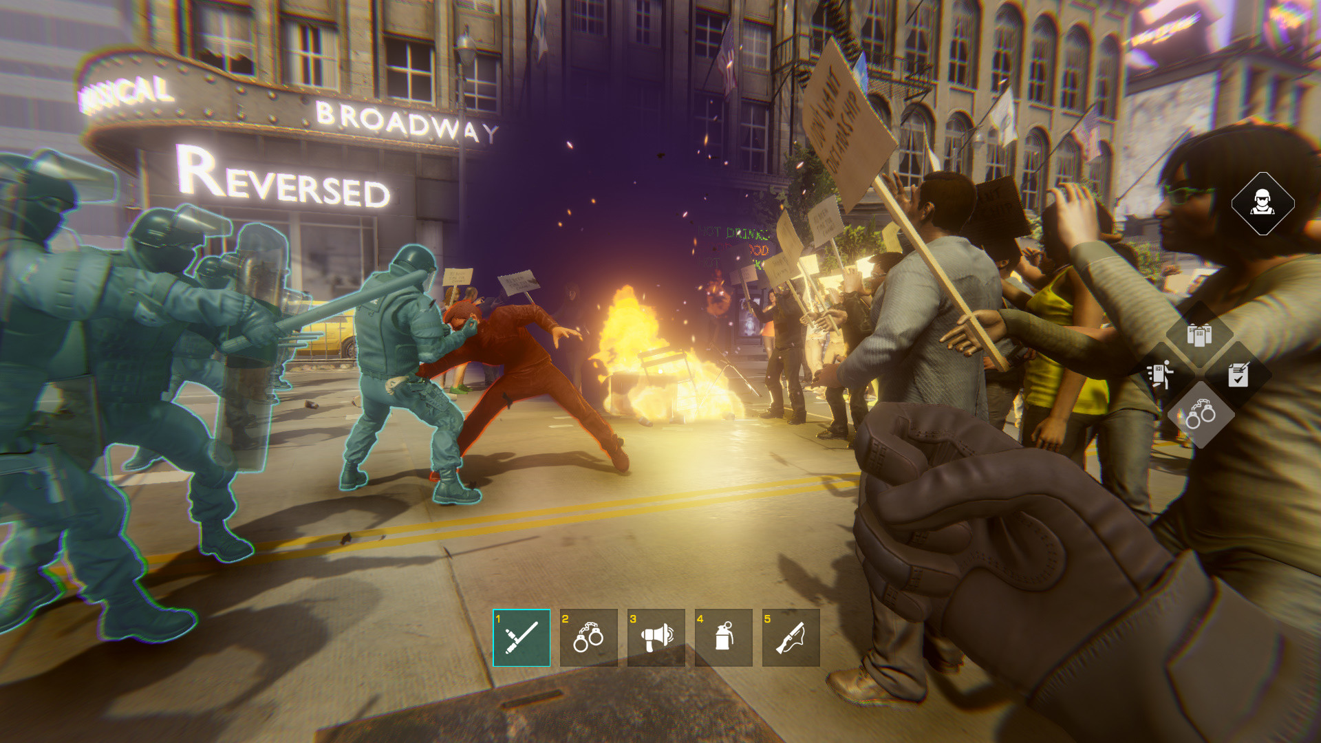 Riot Control Simulator screenshot #3