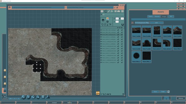 Fantasy Grounds - FG Underground Map Pack 2