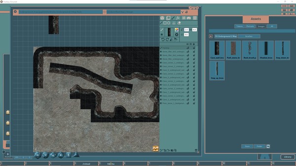 Fantasy Grounds - FG Underground Map Pack 2