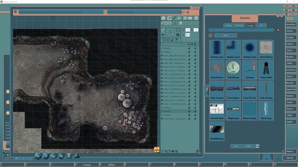Fantasy Grounds - FG Underground Map Pack 2