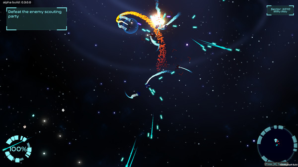 Screenshot z Void Surfer