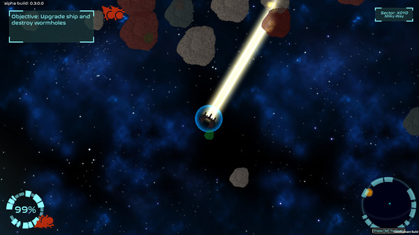 Screenshot z Void Surfer