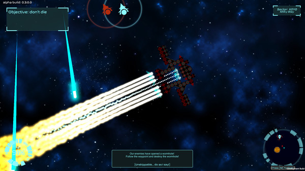 Screenshot z Void Surfer