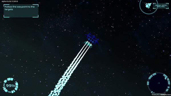 Screenshot z Void Surfer