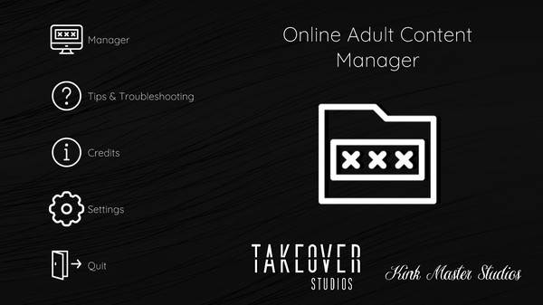Screenshot z Online Adult Content Manager