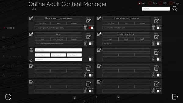 Online Adult Content Manager