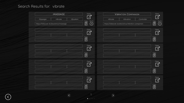Screenshot z Online Adult Content Manager