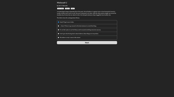 Screenshot z Witchcraft U