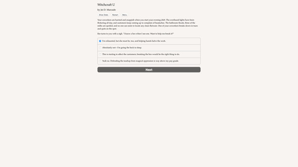 Screenshot z Witchcraft U