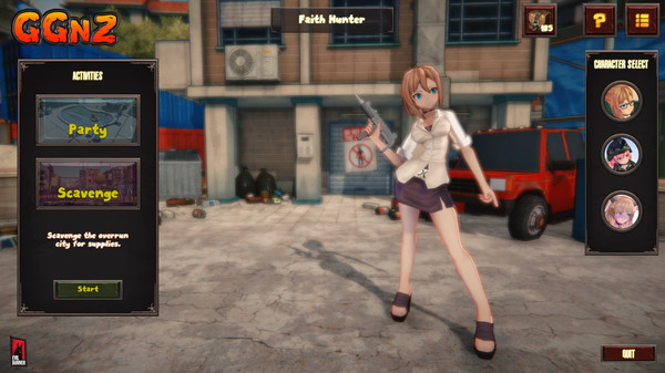 Girls Guns and Zombies.