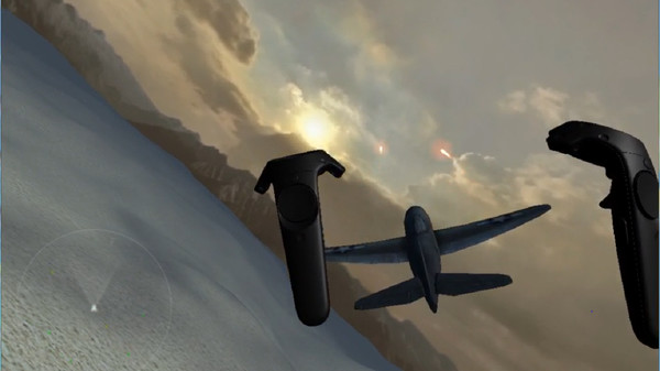 Screenshot z VR fighter jets war Screenshot z VR fighter jets war
