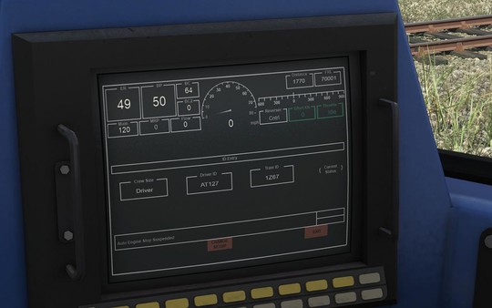 Screenshot z Trainz 2019 DLC - British Rail Class 70 - Colas Rail