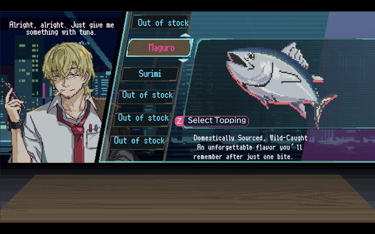 Screenshot 3 of SHIBUYA SUSHI MASTER - more gameplay footage