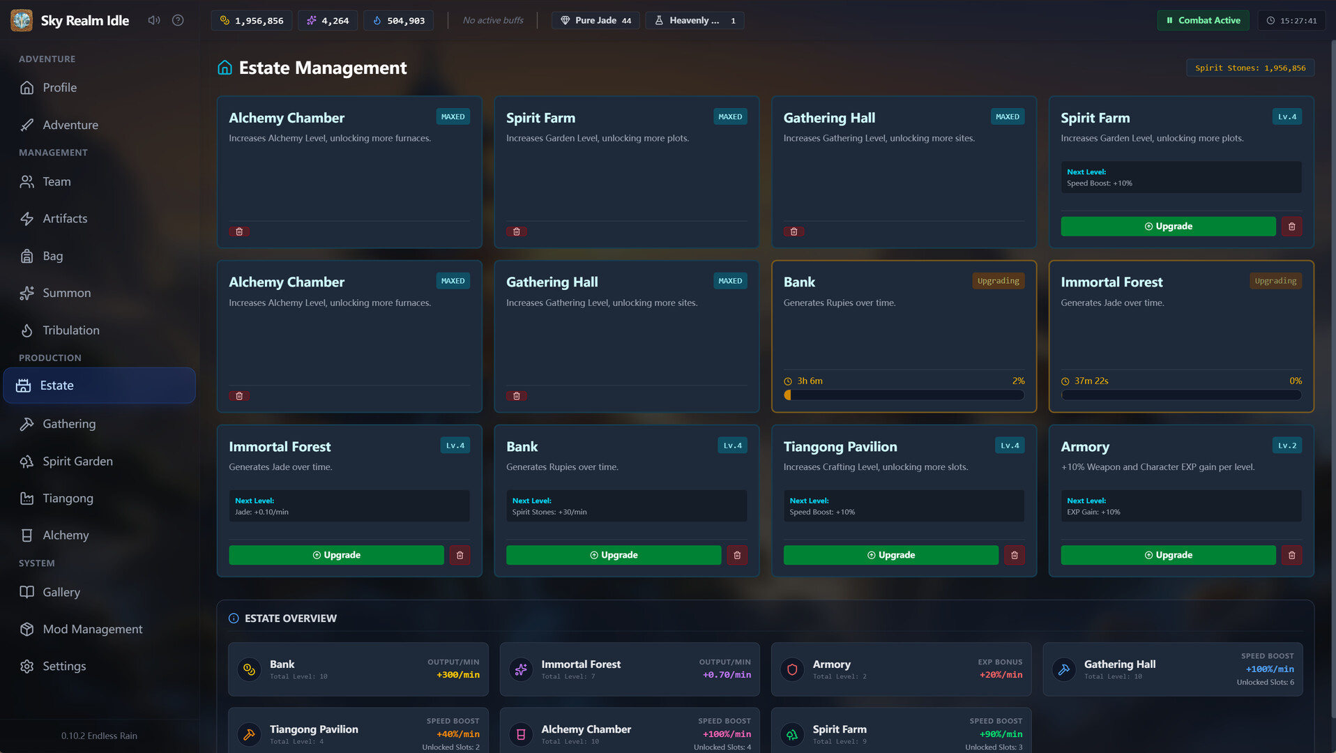 Sky Realm Idle screenshot screenshot 5