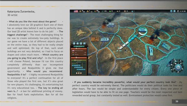 Realpolitiks II Digital Artbook screenshot 4