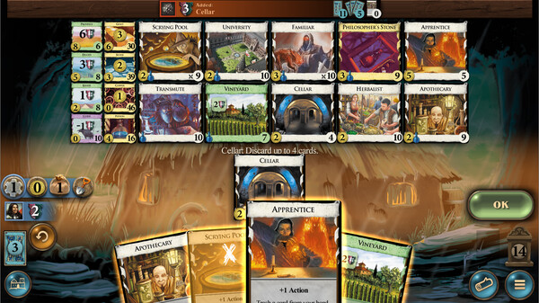 Screenshot z Dominion - Alchemy